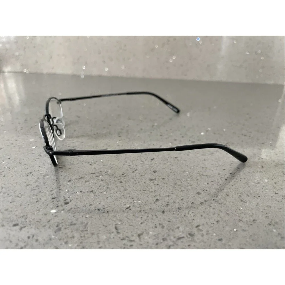 Modern PUMPKIN SKULL BLACK 40-16-120 Metal Full Rim Eyeglasses Frames ONLY oval